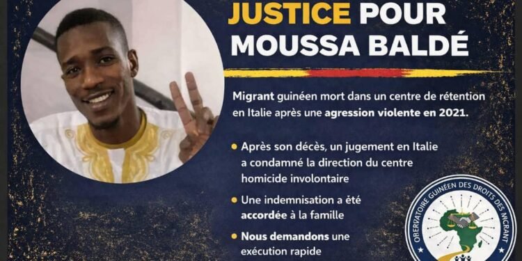 Affaire Moussa Baldé : Un verdict historique à Turin, l’OGDM appelle à une vigilance médiatique accrue